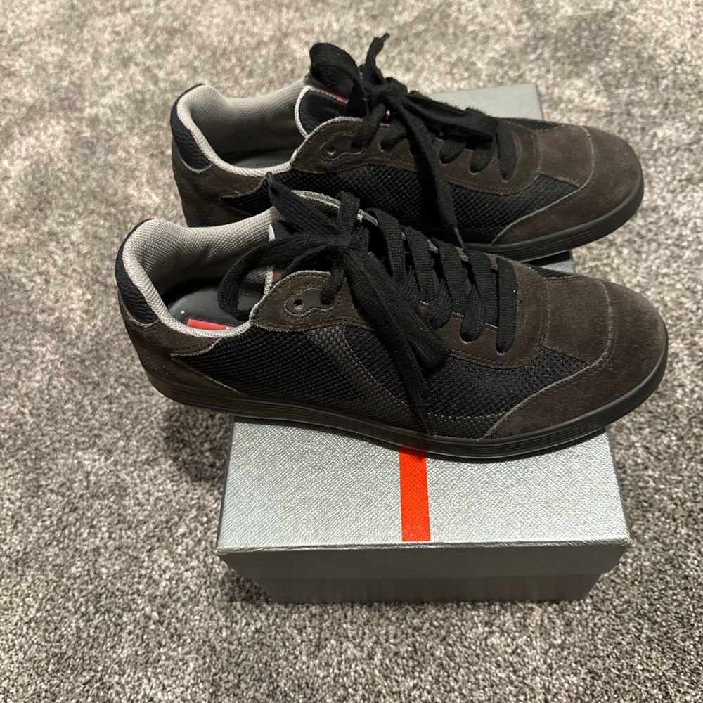 Prada suede gym shoes - Picture 3 of 6